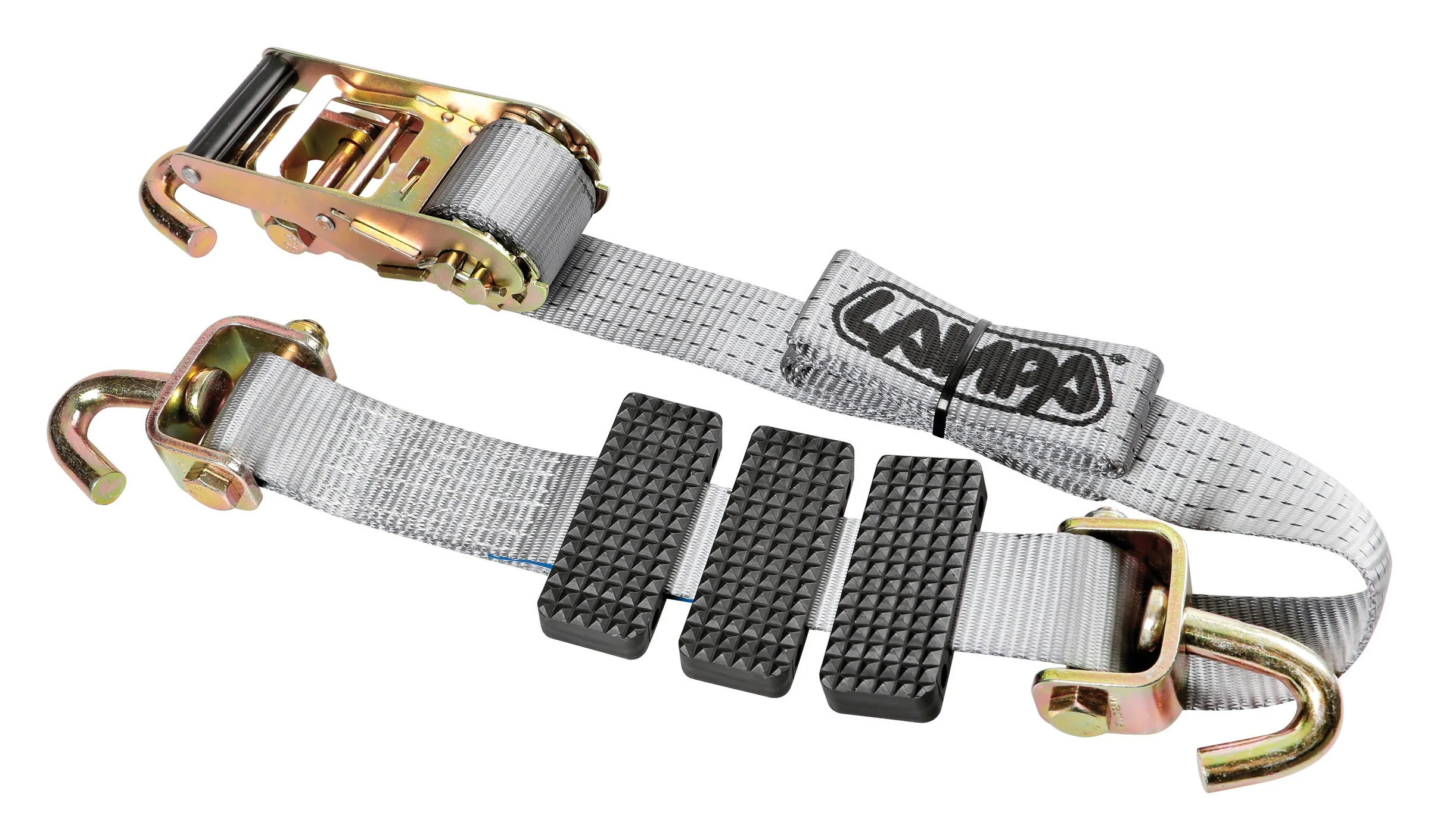 Car transporter tensioning strap with swivel hook - 4000 kg - 5x250 cm