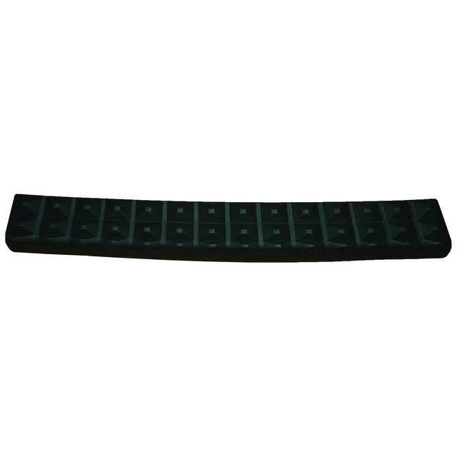 Upper corner black right footboard