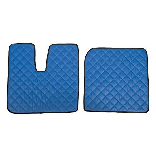 Pair of imitation leather carpets - Blue - Man TGX