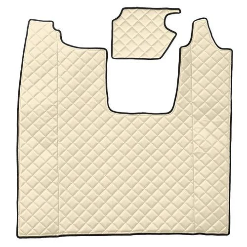 Leatherette centre mat - Cream - Scania R Series 7 passenger seat pneumatic - Scania R Series 7 passenger seat folding