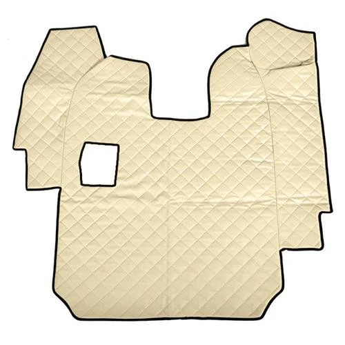 Leatherette centre mat - Cream - Scania R Series 5, Manual