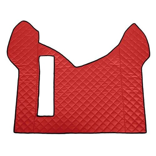 Leatherette central mat - Red - Renault Premium 2