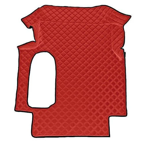 Leatherette central mat - Red - Man TGA wide cab