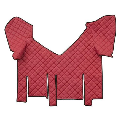 Leatherette central mat - Red - Iveco Stralis XP automatic