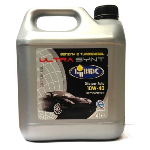 Lubex 10w40 synthetic engine oil 4lt can