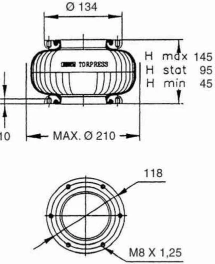 ROR Gart stabilizer air spring