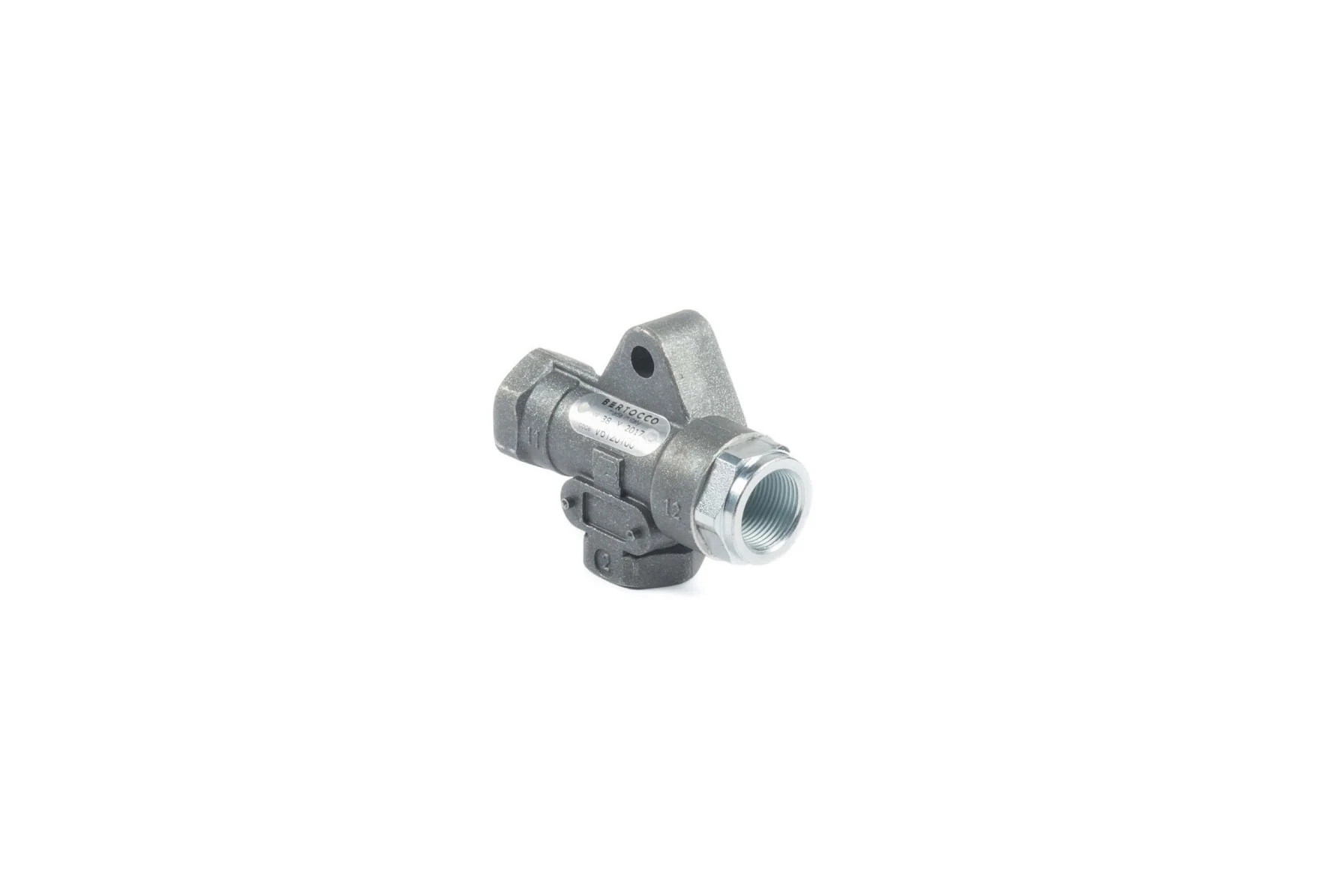 Double stop valve M22x1.5