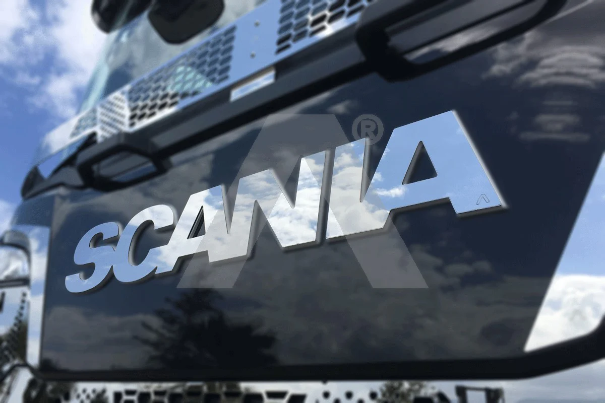 "SCANIA" WRITING 1mm SCANIA S Series