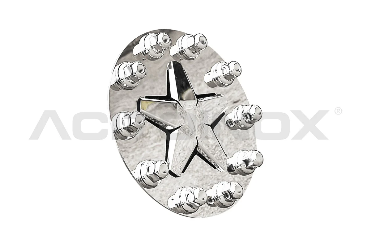 5 spoke front hubcap