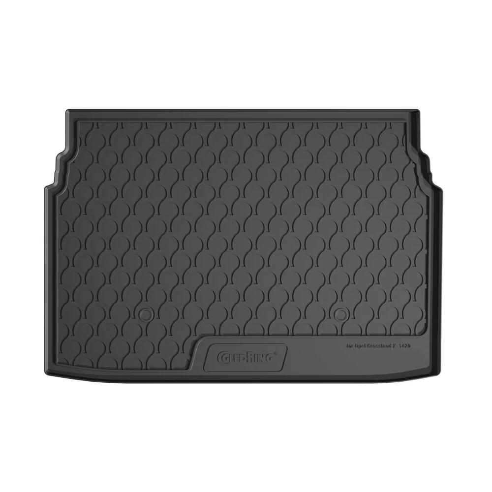 25255 - Vasca baule su misura in gomma sintetica - compatibile perOpel Crossland X (06/17>) baule alto