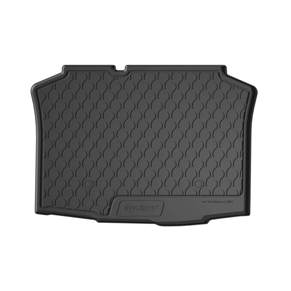 25257 - Vasca baule su misura in gomma sintetica - compatibile perSeat Ibiza 5p (06/08>05/17) -Seat Ibiza SC (10/08>05/17)
