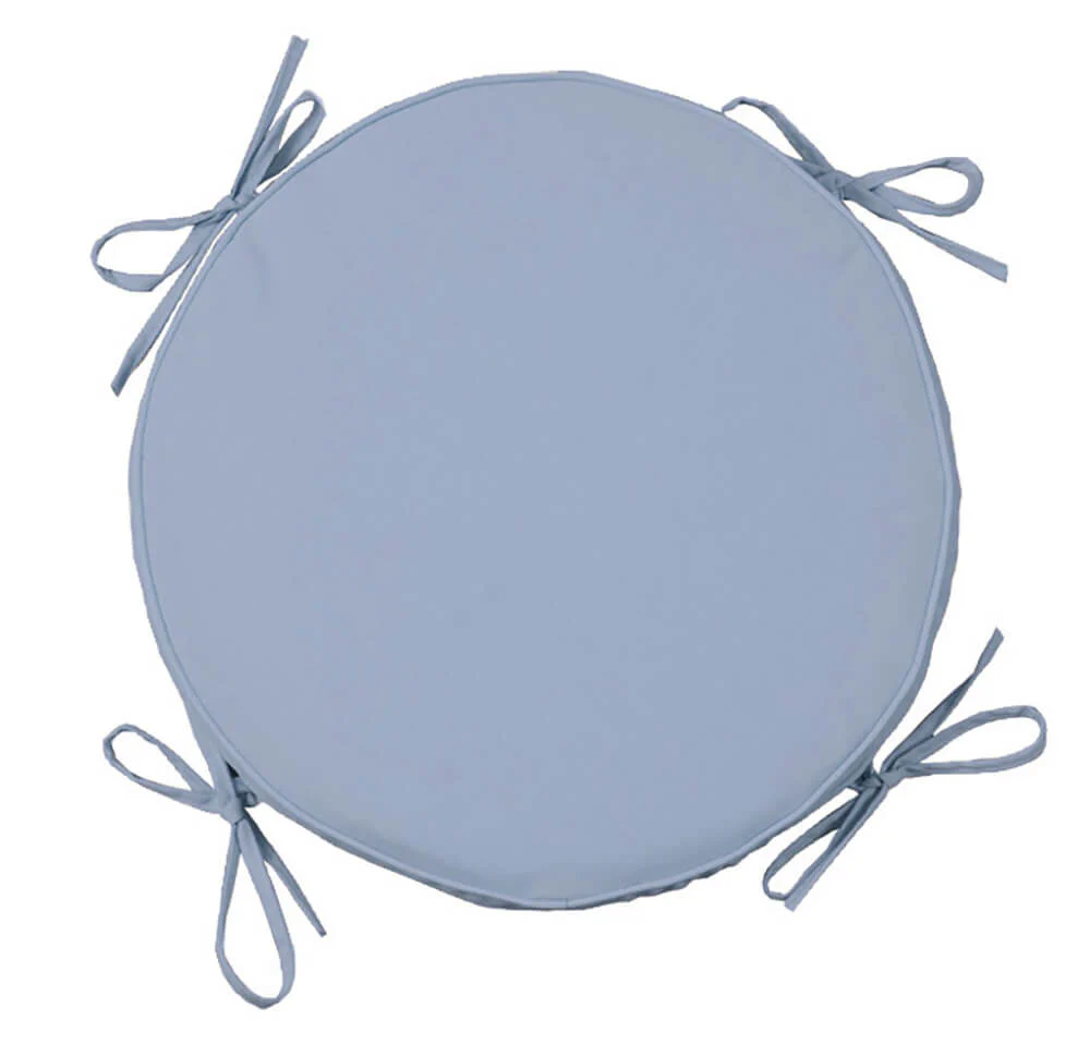 Cuscino per Sedie da Giadino Ø40cm Bauer Box Grigio Perla