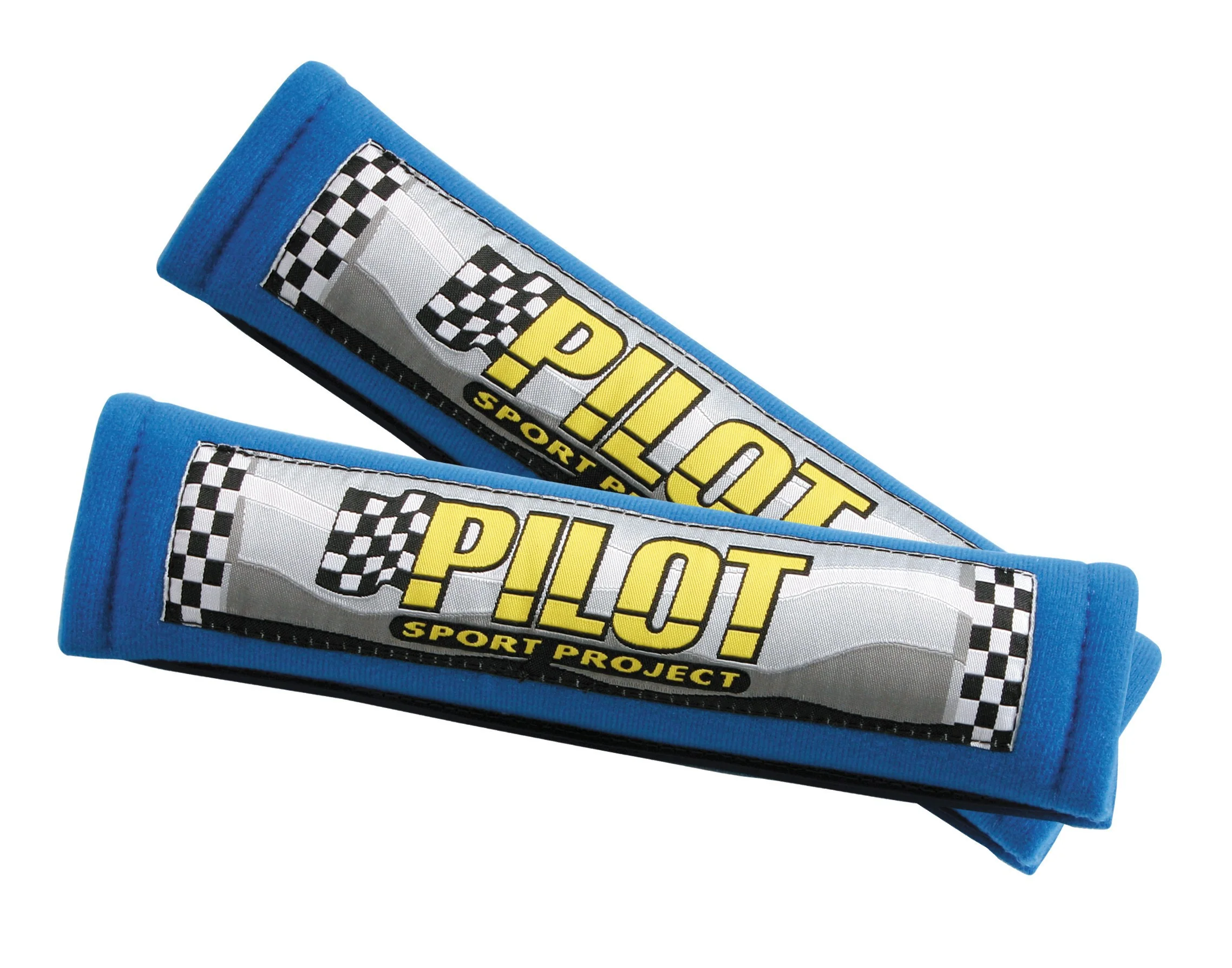 Pilot, pair of seatbelt cushions - Blue