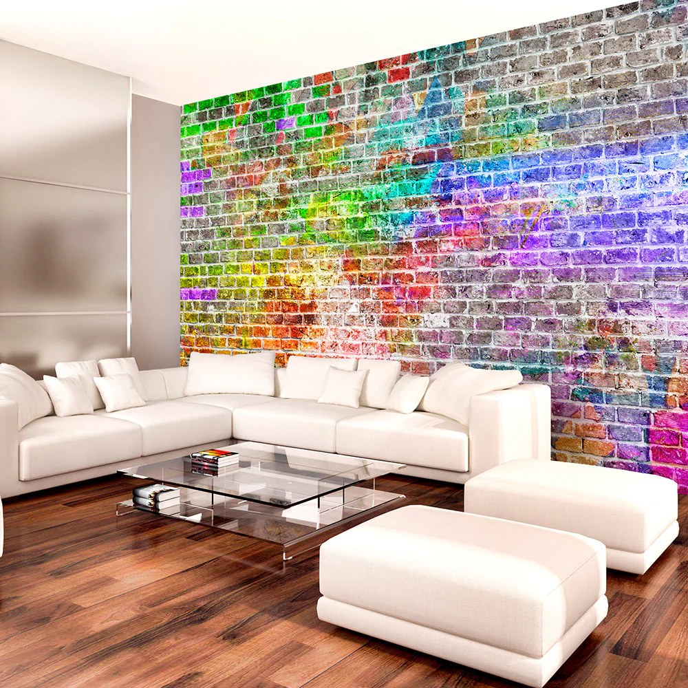 Fotomurale - Rainbow Wall Carta Da Parato Erroi