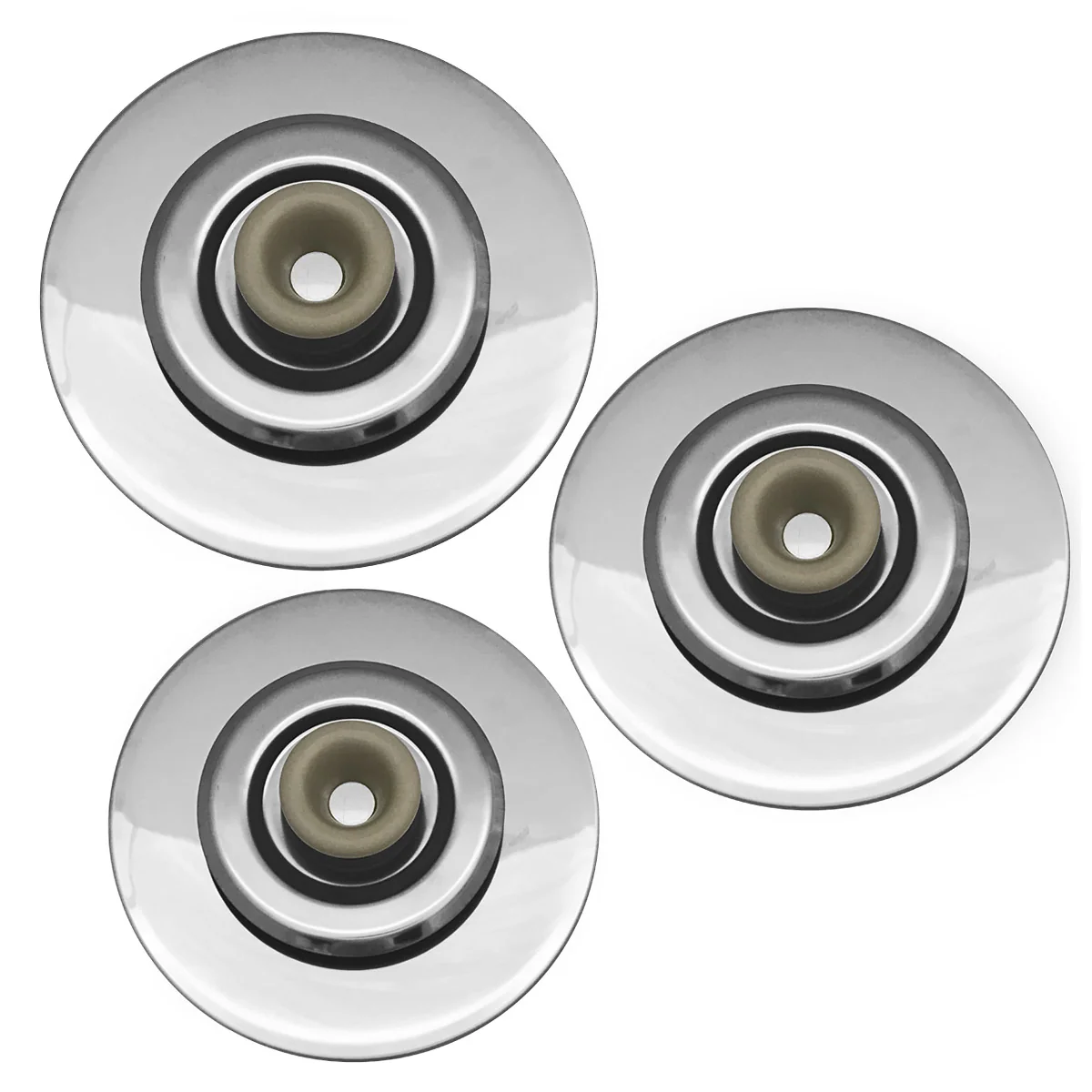 Coperchi Magici Antiodore Cooker Ventur Magic in Acciaio Inox 18/10 Pomello Beige Varie Misure