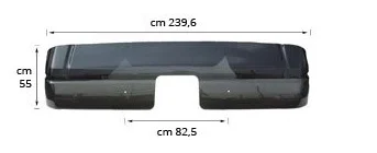 VISIERA PARASOLE C/STAFFE