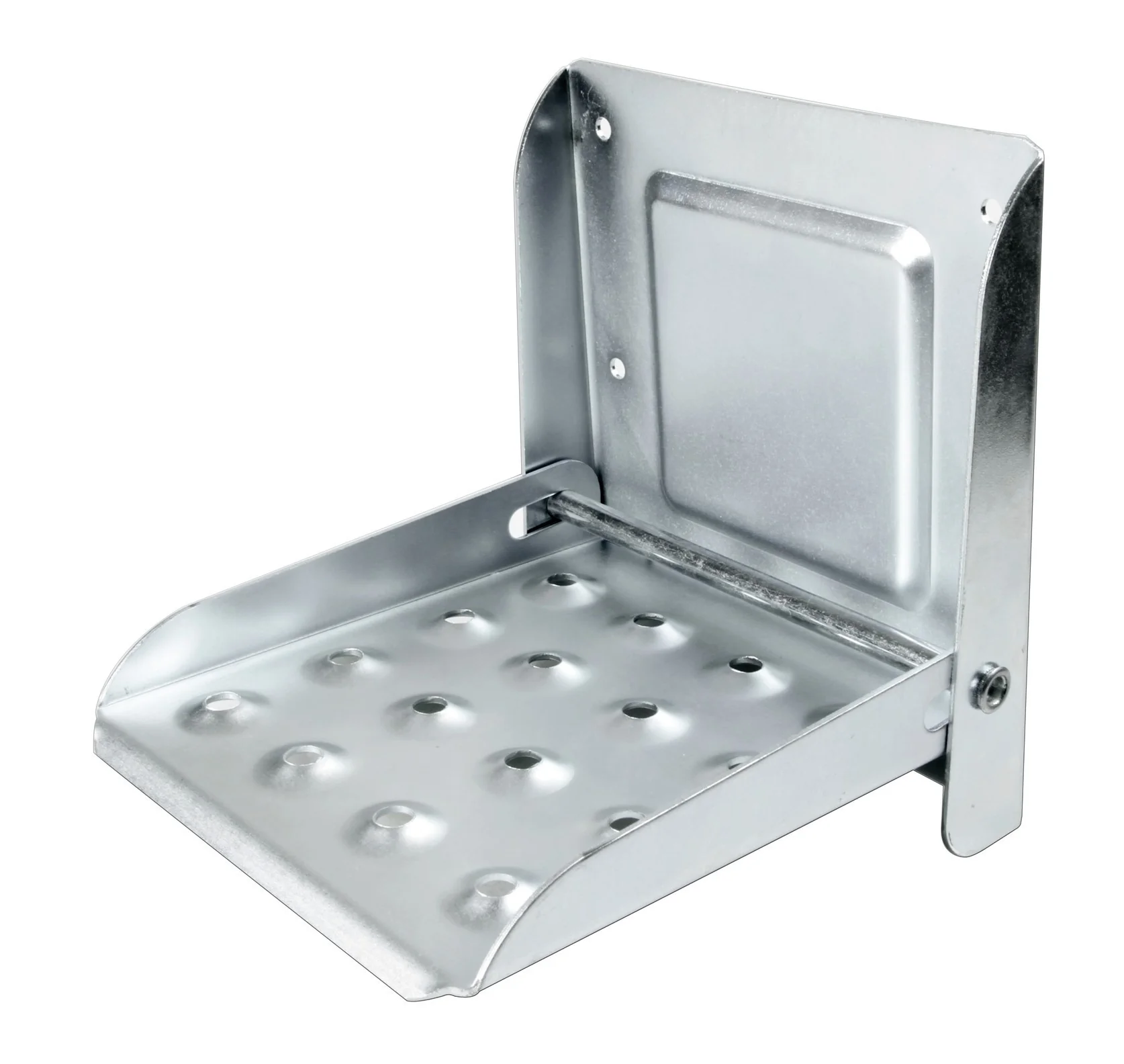 Folding step-up platform