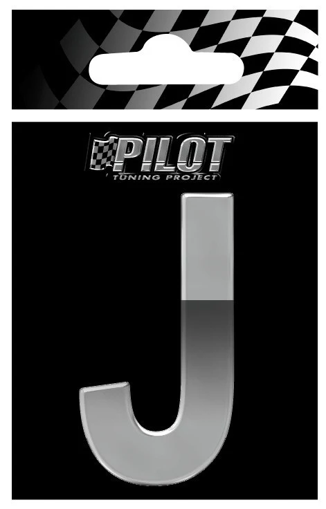 3D Letters Type-4 (70mm) - J