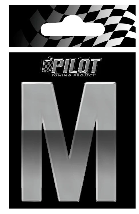 3D Letters Type-4 (70mm) - M