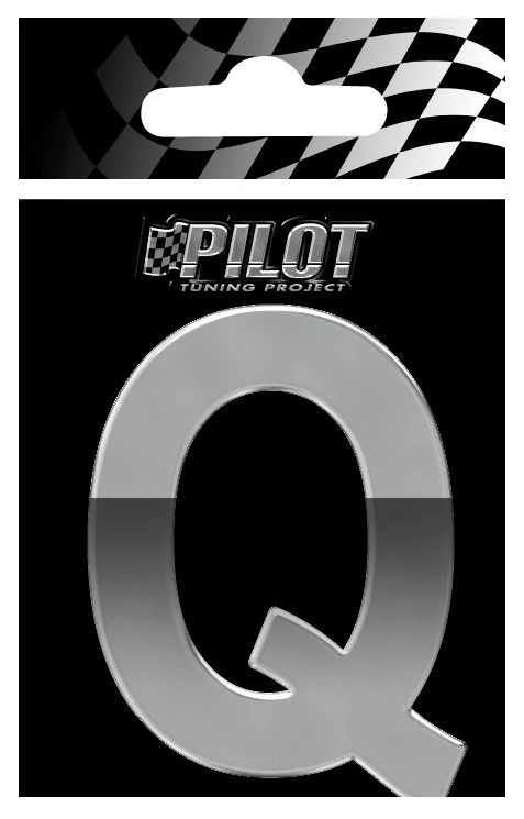 3D Letters Type-4 (70mm) - Q