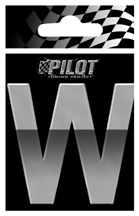 3D Letters Type-4 (70mm) - W