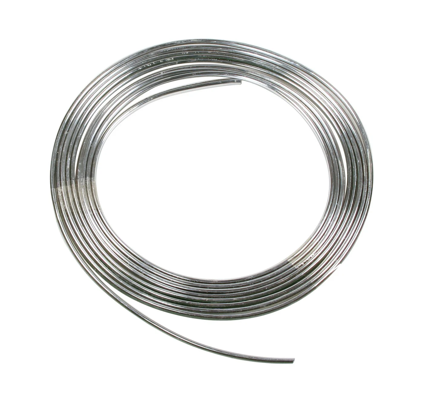 Chrome adhesive profile - 25 m - 4 mm