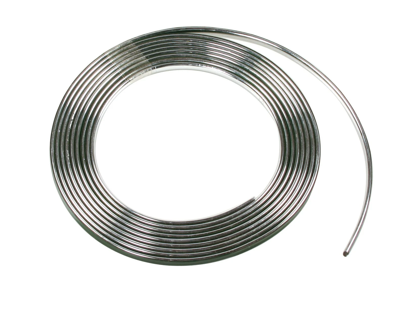 Chrome adhesive profile - 4 m - 7 mm