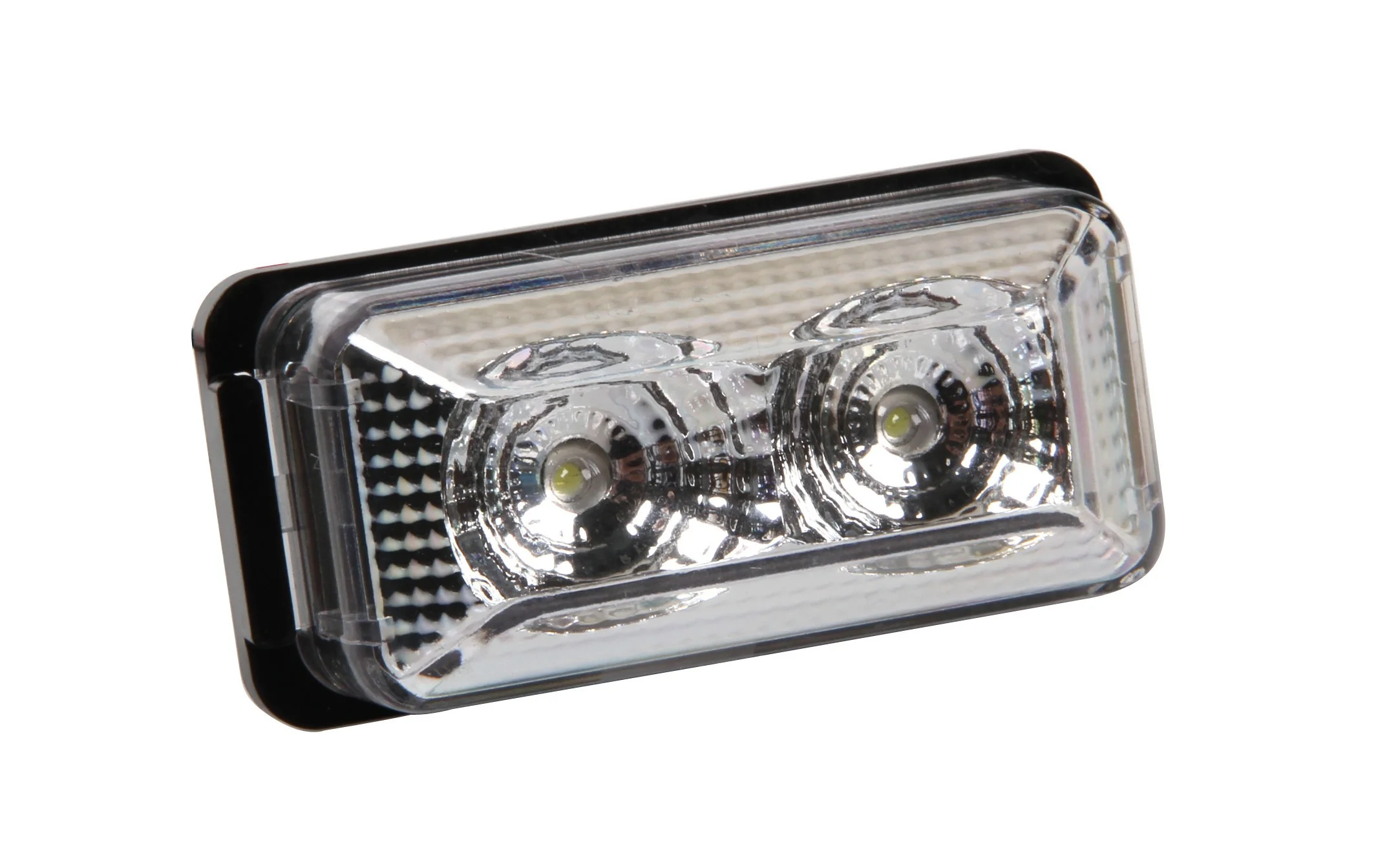 2 LED clearance light, 24V - White