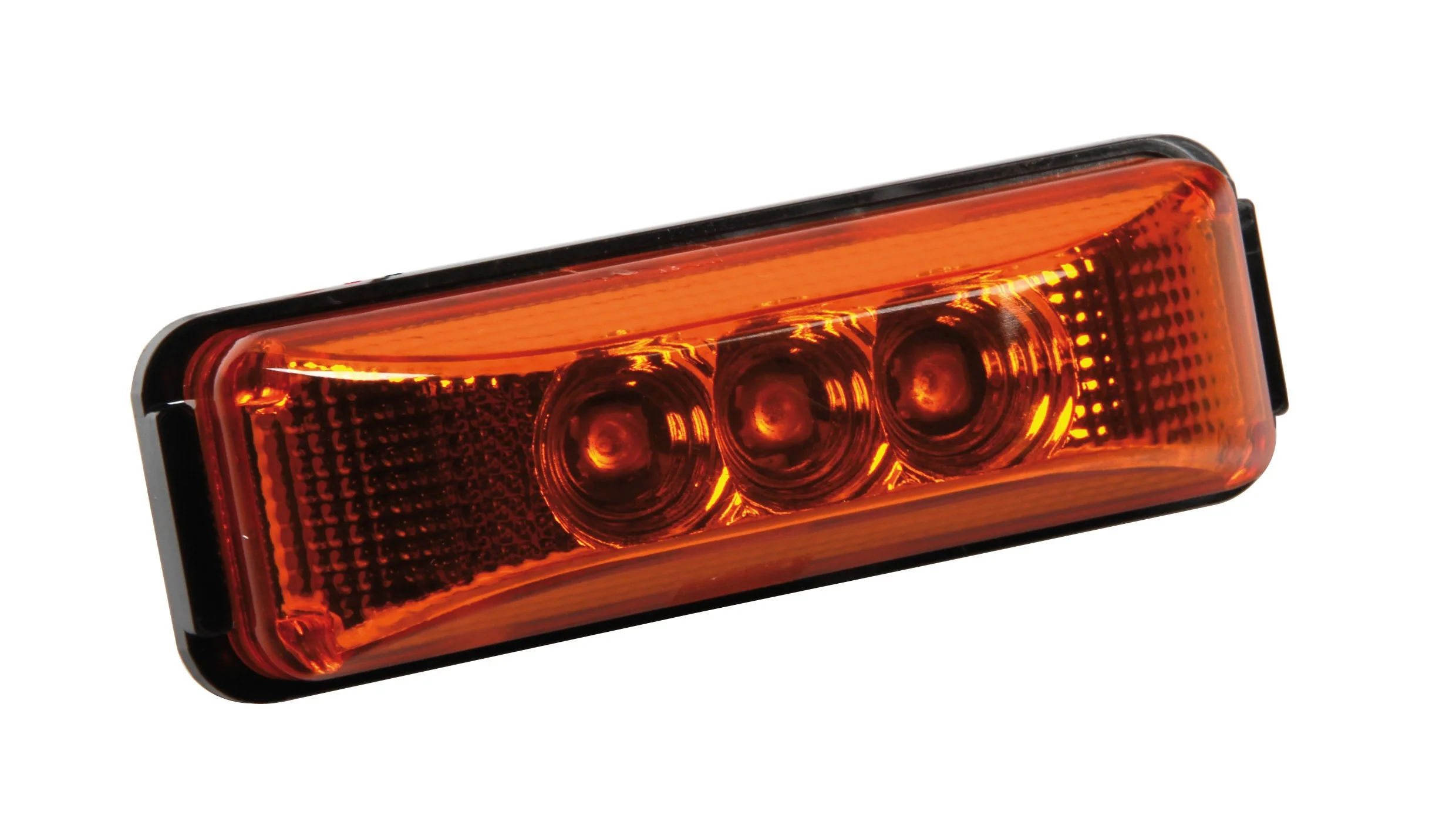 3 LED clearance light, 24V - Orange
