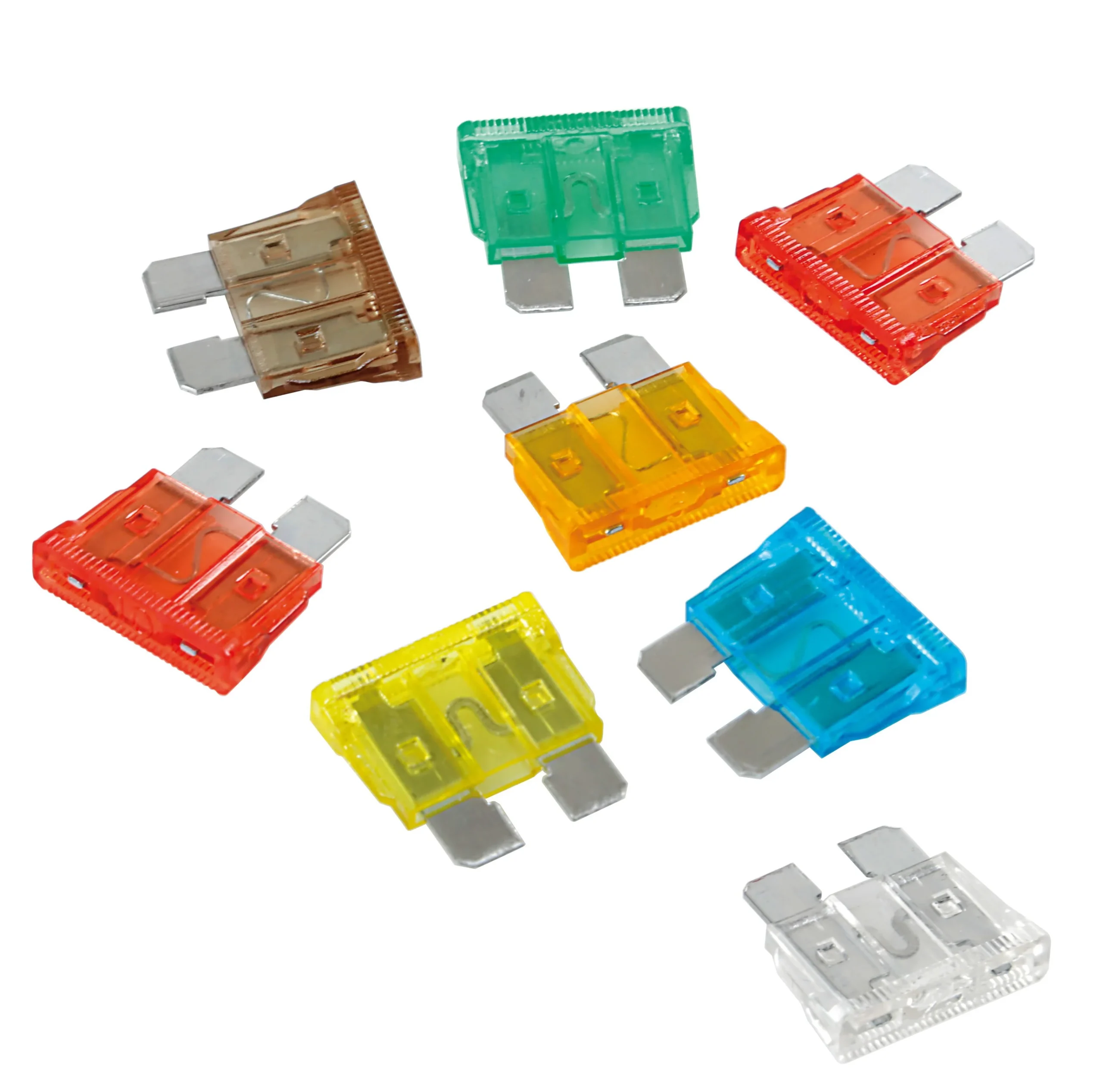 Set of 80 assorted blade fuses, 12/32V