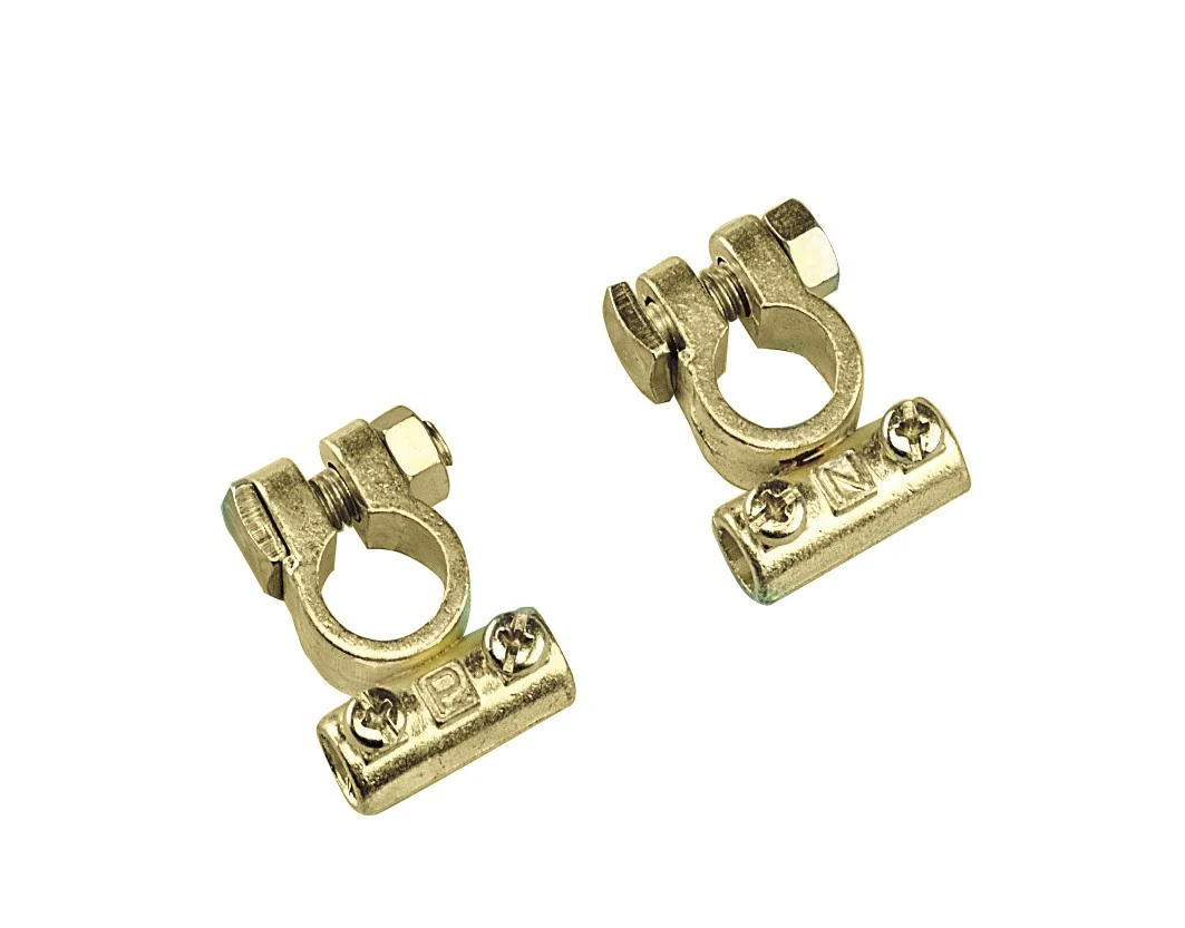 Standard battery clamp pair