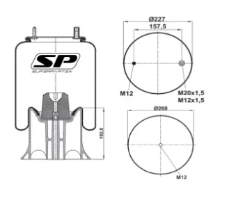 MOLLA AD ARIA SP-FRUEHAUF /PLAST(P4159)