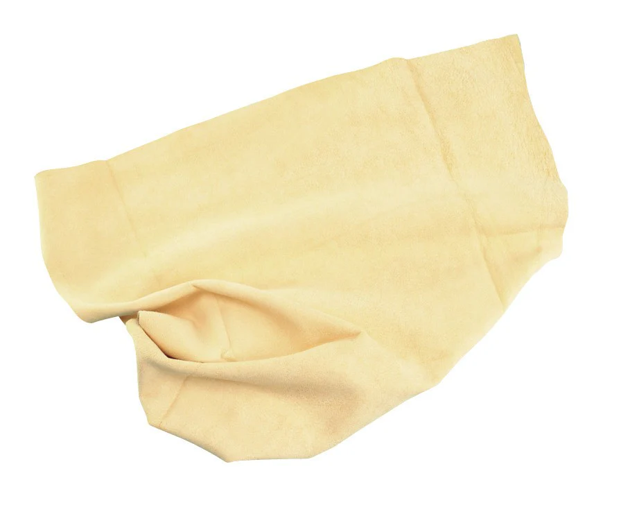 Suede, natural leather - 40 - 43x68 cm approx.