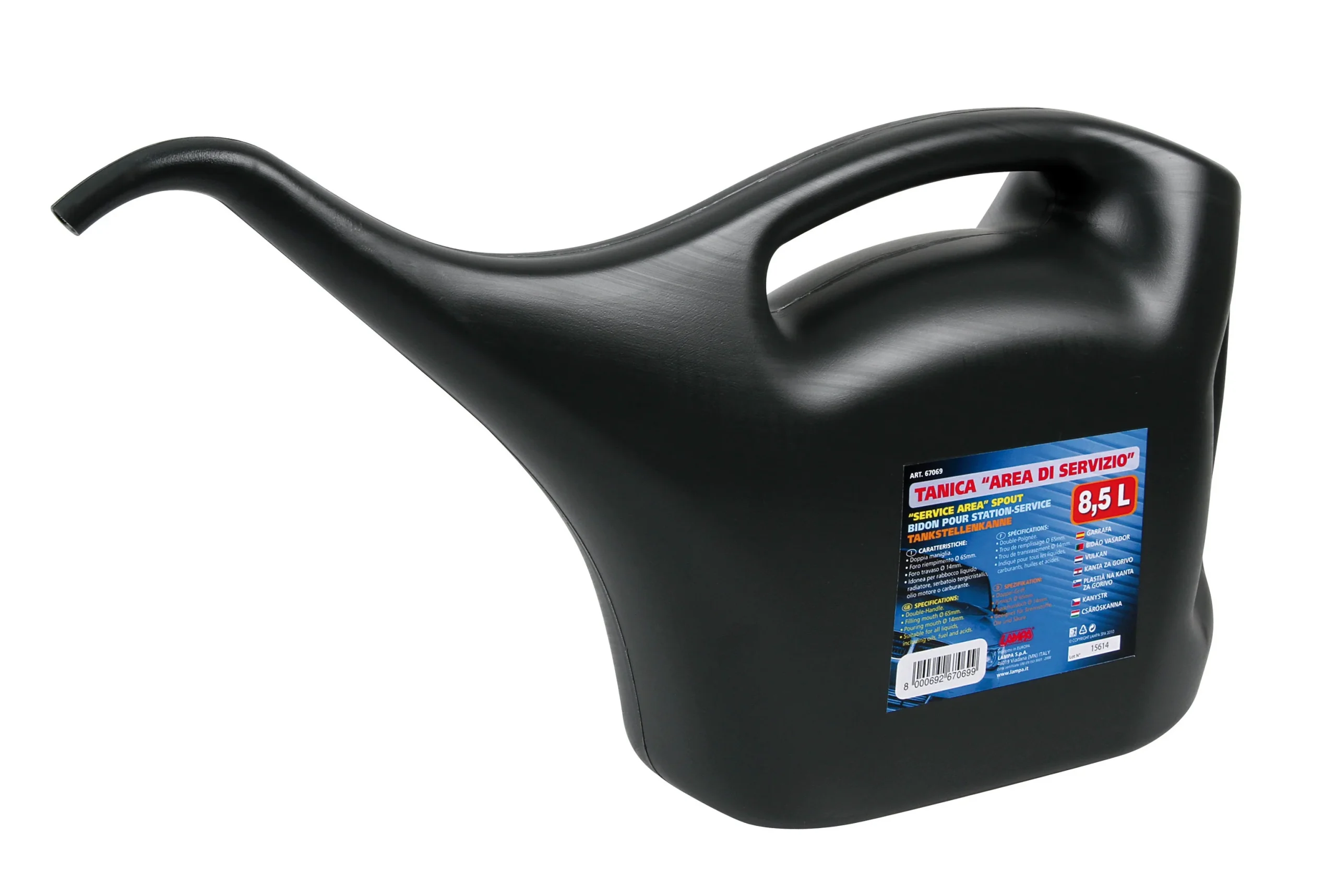 Service area tank - 8.5 L