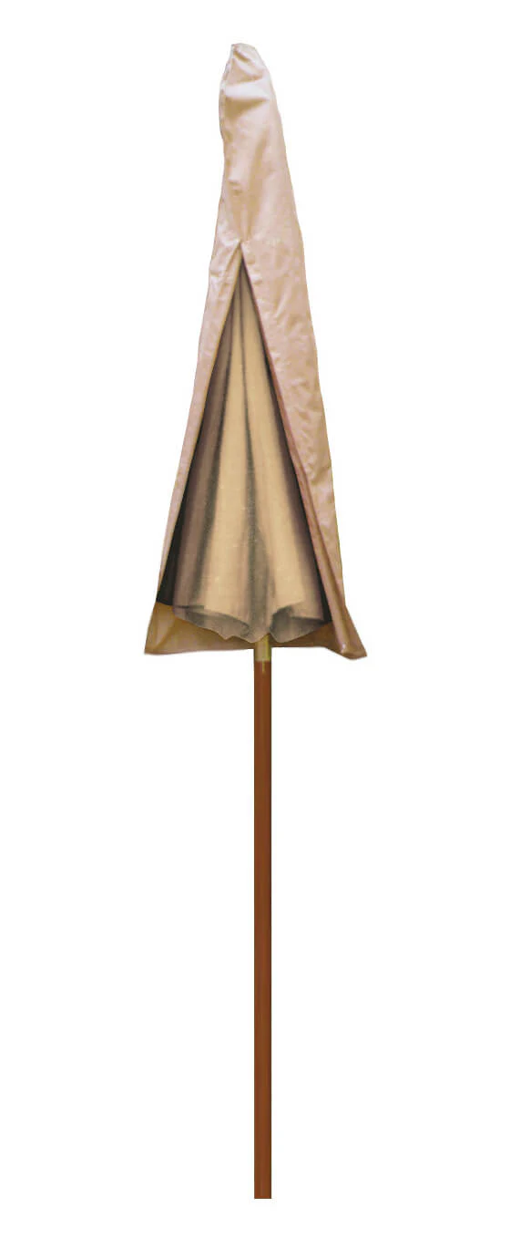 Custodia per Ombrellone da Giardino Palo Centrale in Poliestere Taddei Beige Varie Misure