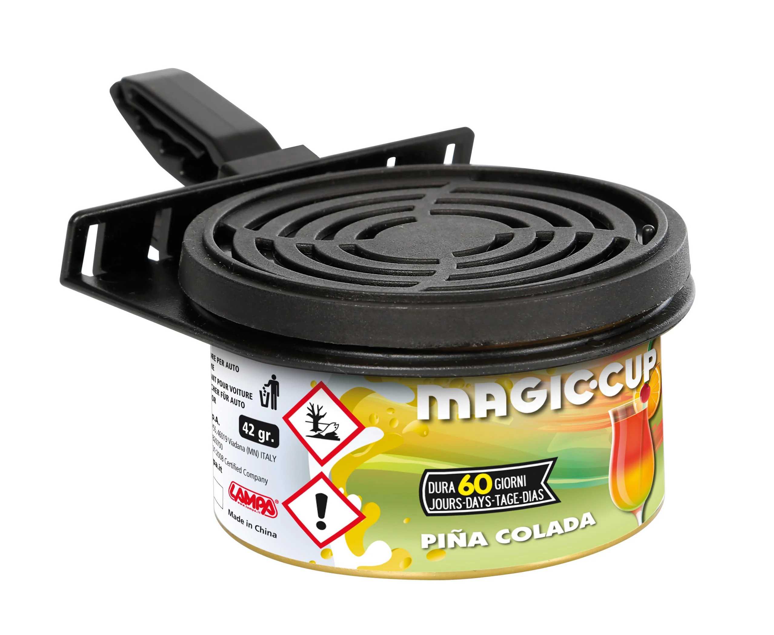 Magic Cup Vent-Clip Fashion, deodorant - Pina Colada