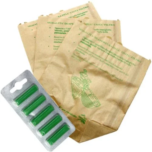 Kit 3 Sacchetti Filtro e 5 Profumini in Busta Compatibili con Folletto Vk 130 - 131