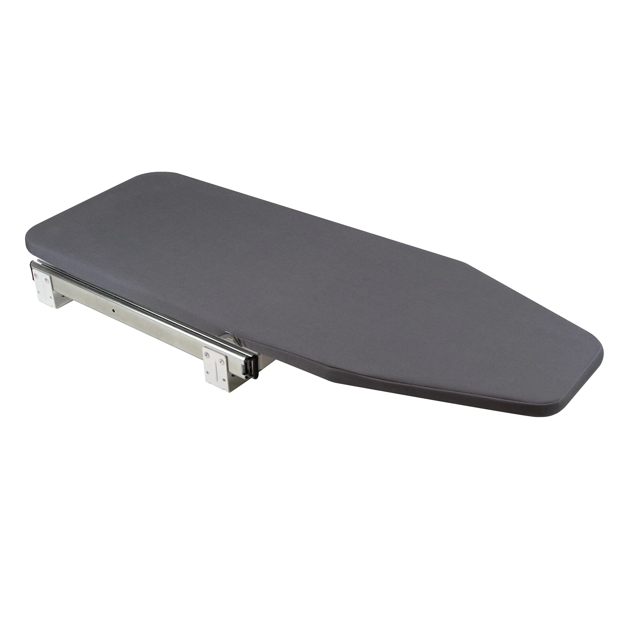 Asse da Stiro Pieghevole a Scomparsa per Cassetto Estraibile 81 cm Emuca Grigio