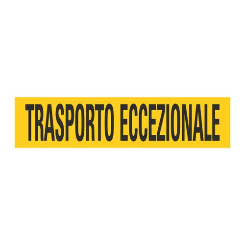 Pannello trasporto eccezionale