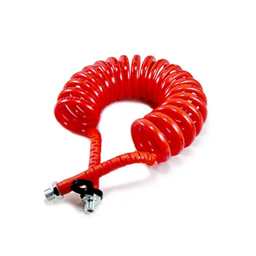 Tubo Aria a Spirale Rosso M16 Femmina