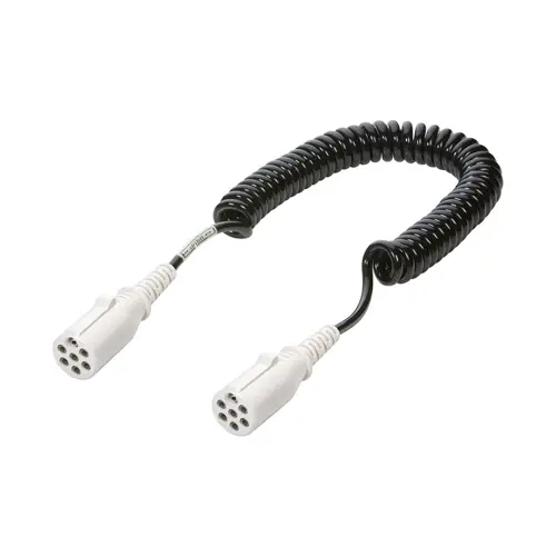 Spirale elettrica 7 poli EC poliuretano 24V – connettore maschio