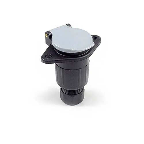 Presa elettrica in plastica 7 poli femmina 24V