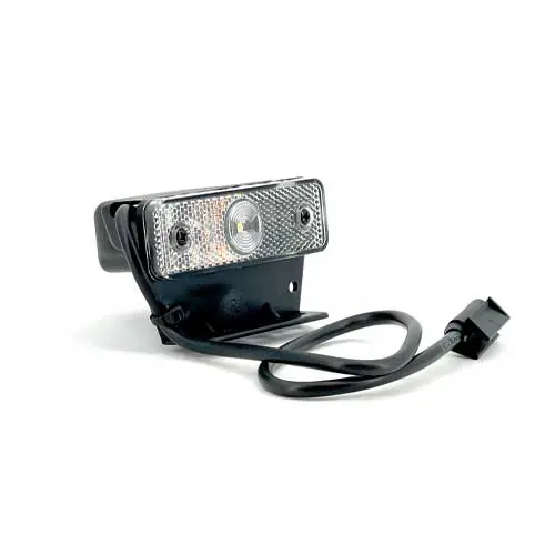 Luce Ingombro Led Bianca Aspock 24V con staffa