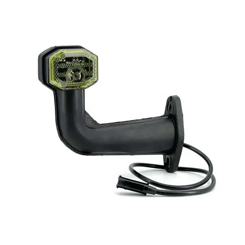 Cornetto ingombro Led Rosso Bianco 12/24 volt