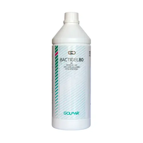 Gel alcolico igienizzante per mani GD Bactigel80 – 1 Lt