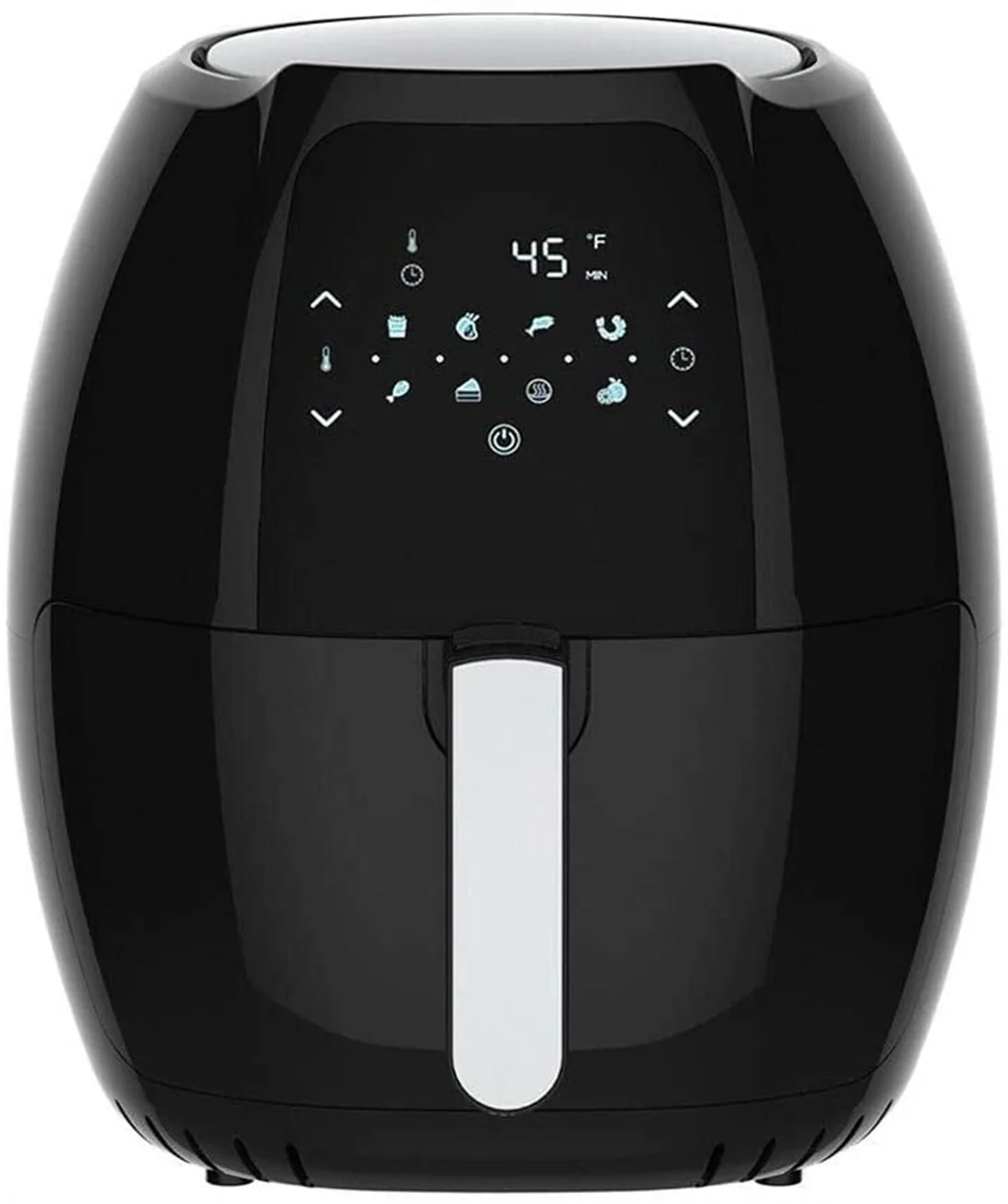 Friggitrice ad Aria digitale 1800W 8 Litri 8 programmi Pyramidea AF808