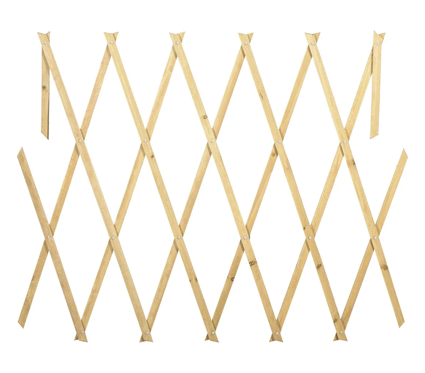 Traliccio grigliato estensibile per Piante 150x30 cm in legno