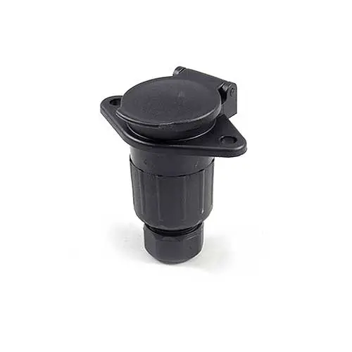 Presa elettrica in plastica 7 poli maschio 24V