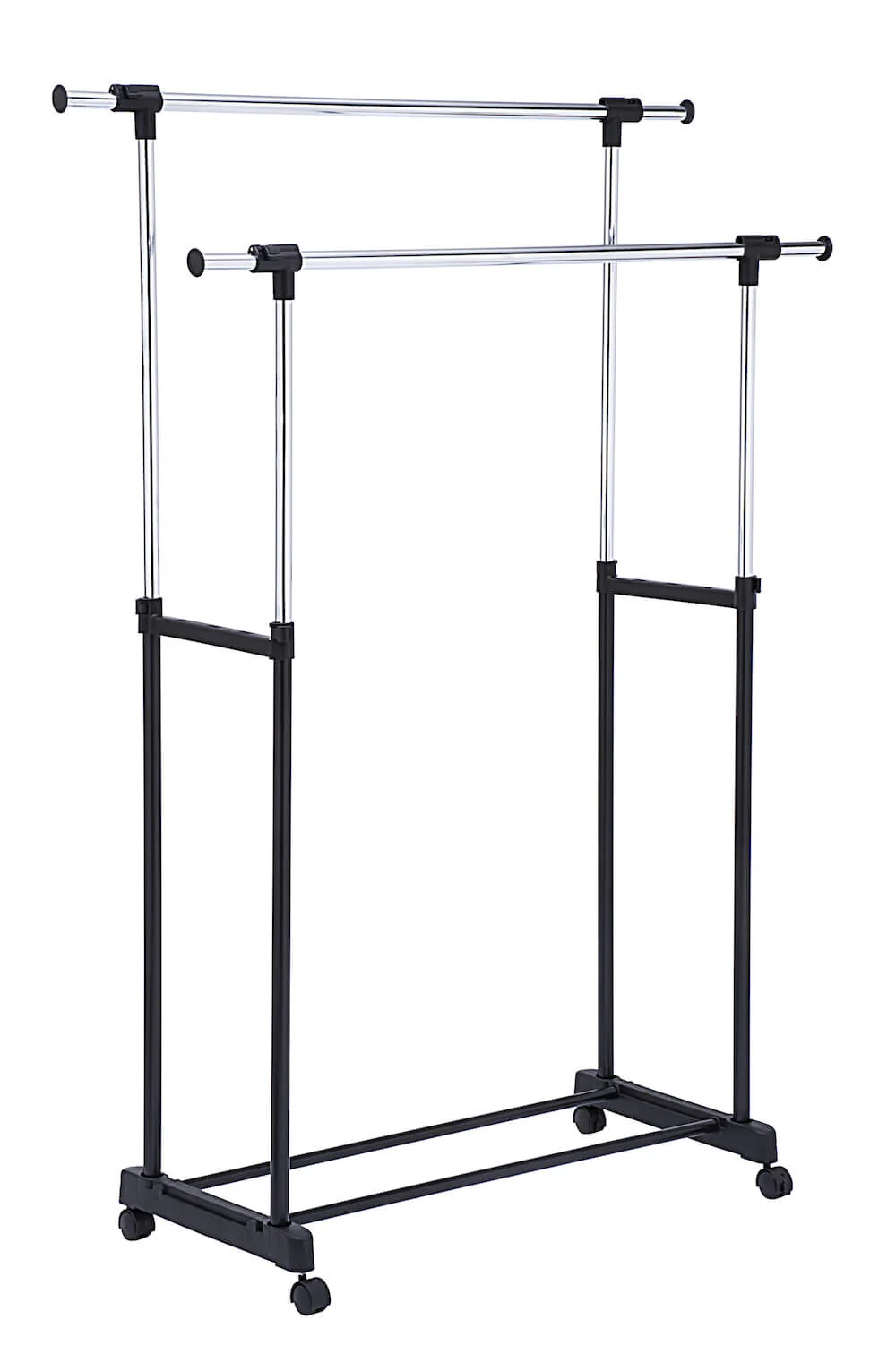 Stender Doppio in Metallo e Plastica Portata 50Kg Tosini AC6317BK