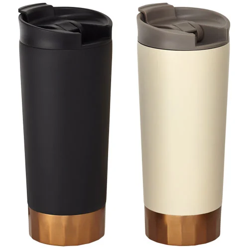 Bicchiere Peeta con isolamento sottovuoto in rame da 500 ml - 100469